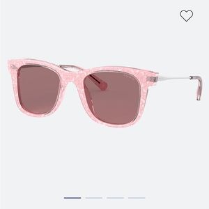 NWT 50mm Coach Pink Sunglasses